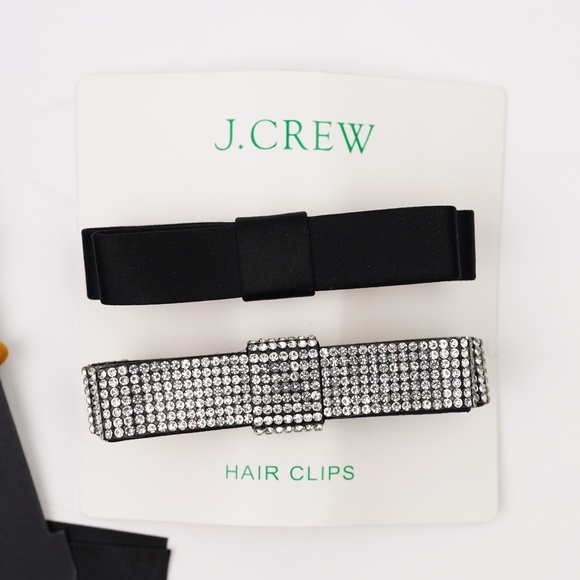 New JCREW Madewell Assorted 11 Piece Hair Accessories Lot Barrettes Clips Ties - Picture 6 of 6